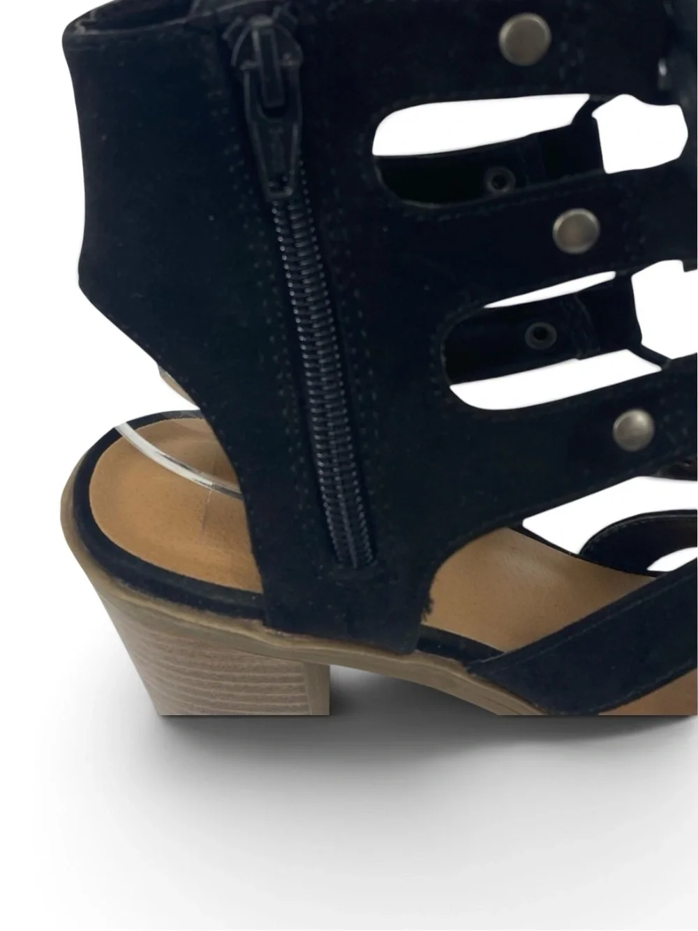 DV by Dolce Vita | Black Suede Lace Up Sandals